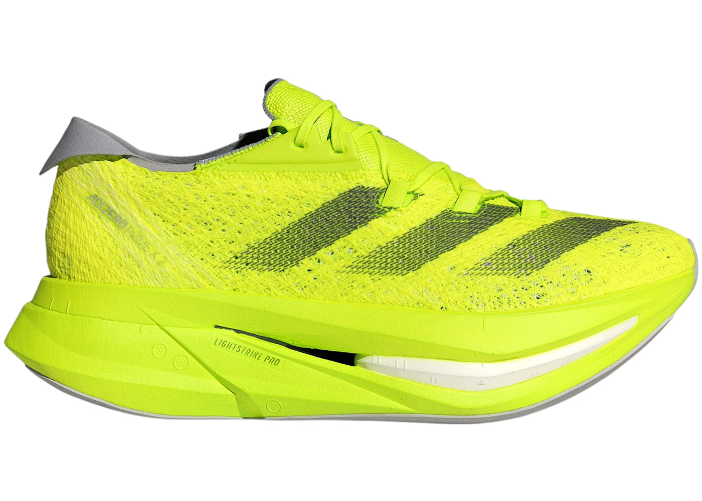 adidas Adizero Prime X 2.0 Strung-Lucid Lemon Core Black Halo Silver