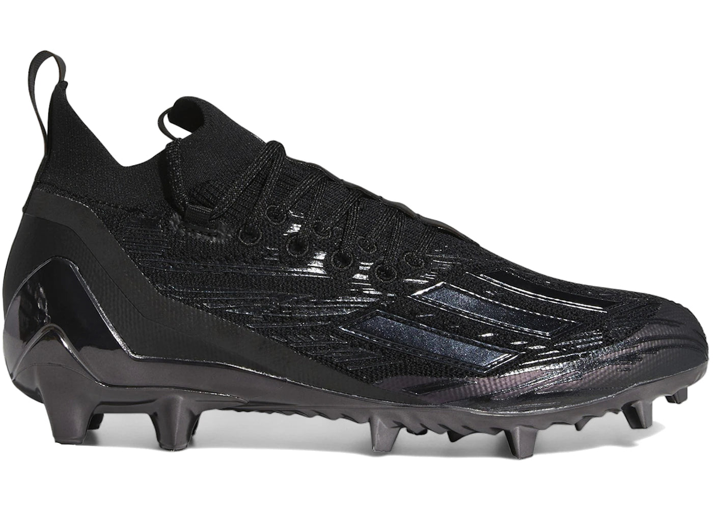 adidas Adizero Primeknit Cleats-Black Night Metallic