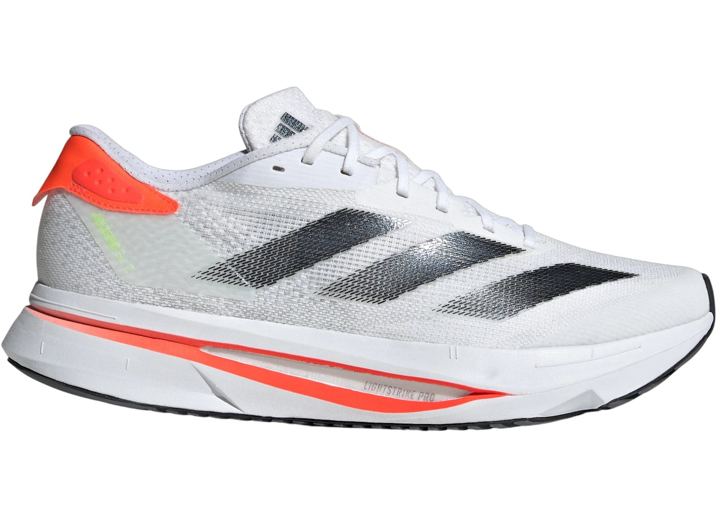 adidas Adizero SL2 - Blanc nuage, Noir et Orange