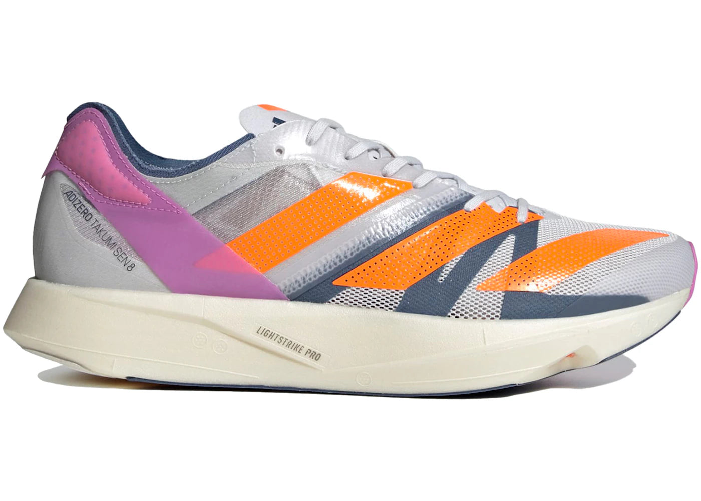 adidas Adizero Takumi Sen 8-Dash Grey Oange Lilac