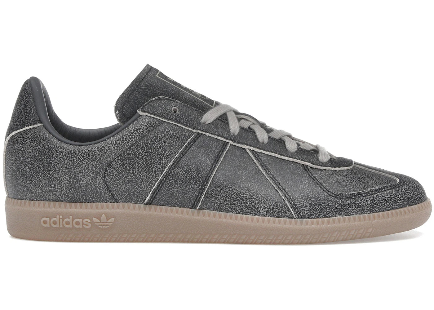 adidas BW Army Cuir craquelé noir