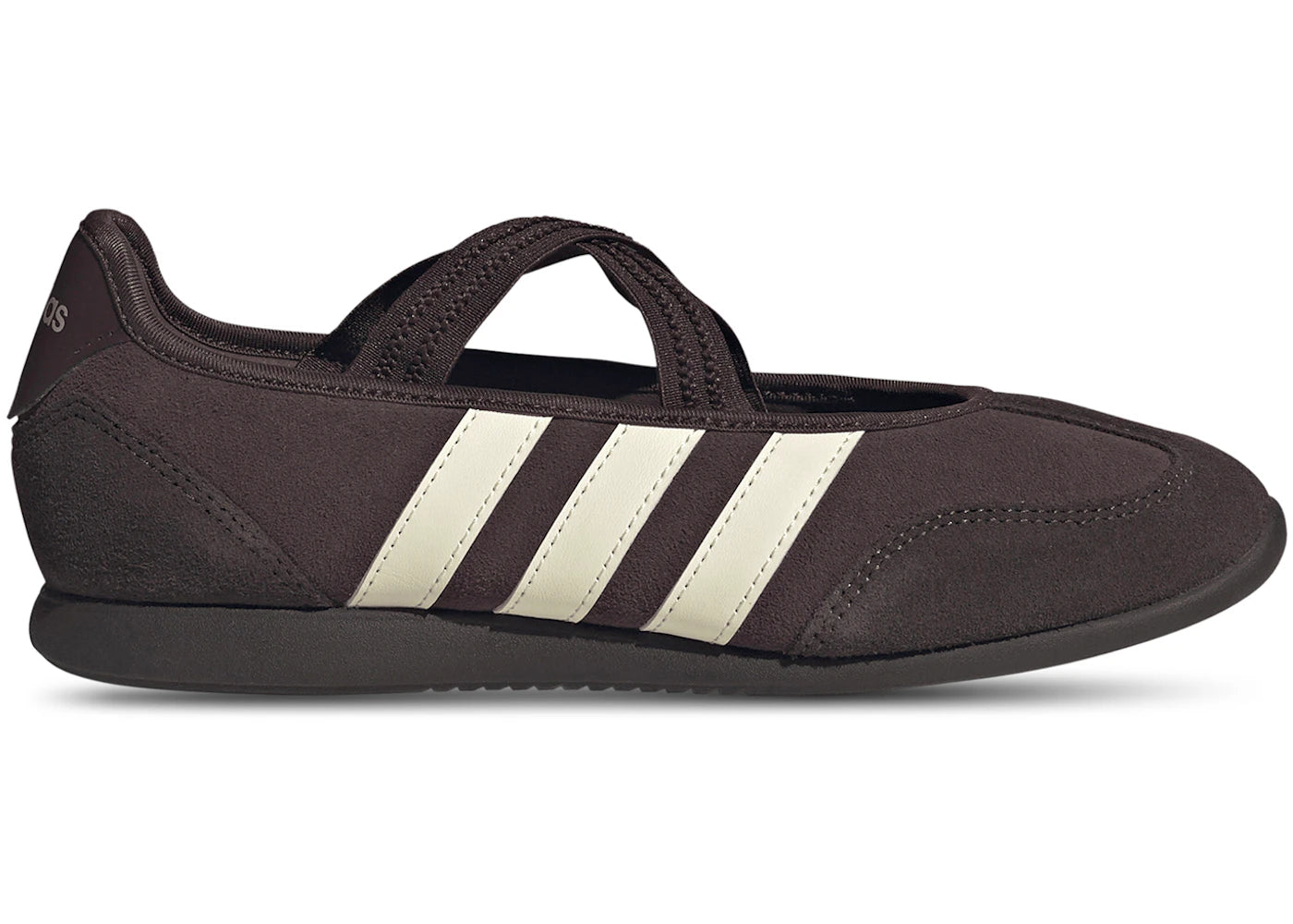 adidas Barreda Mary Jane Shadow Brown Cream White - main view