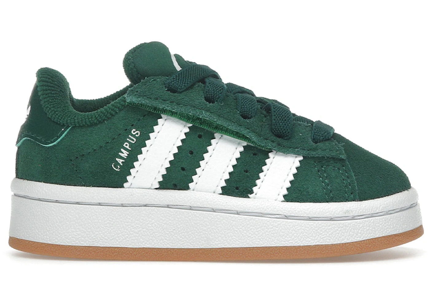 adidas Campus 00s Comfort Closure-Camp Dark Green Cloud White Gum (TD)