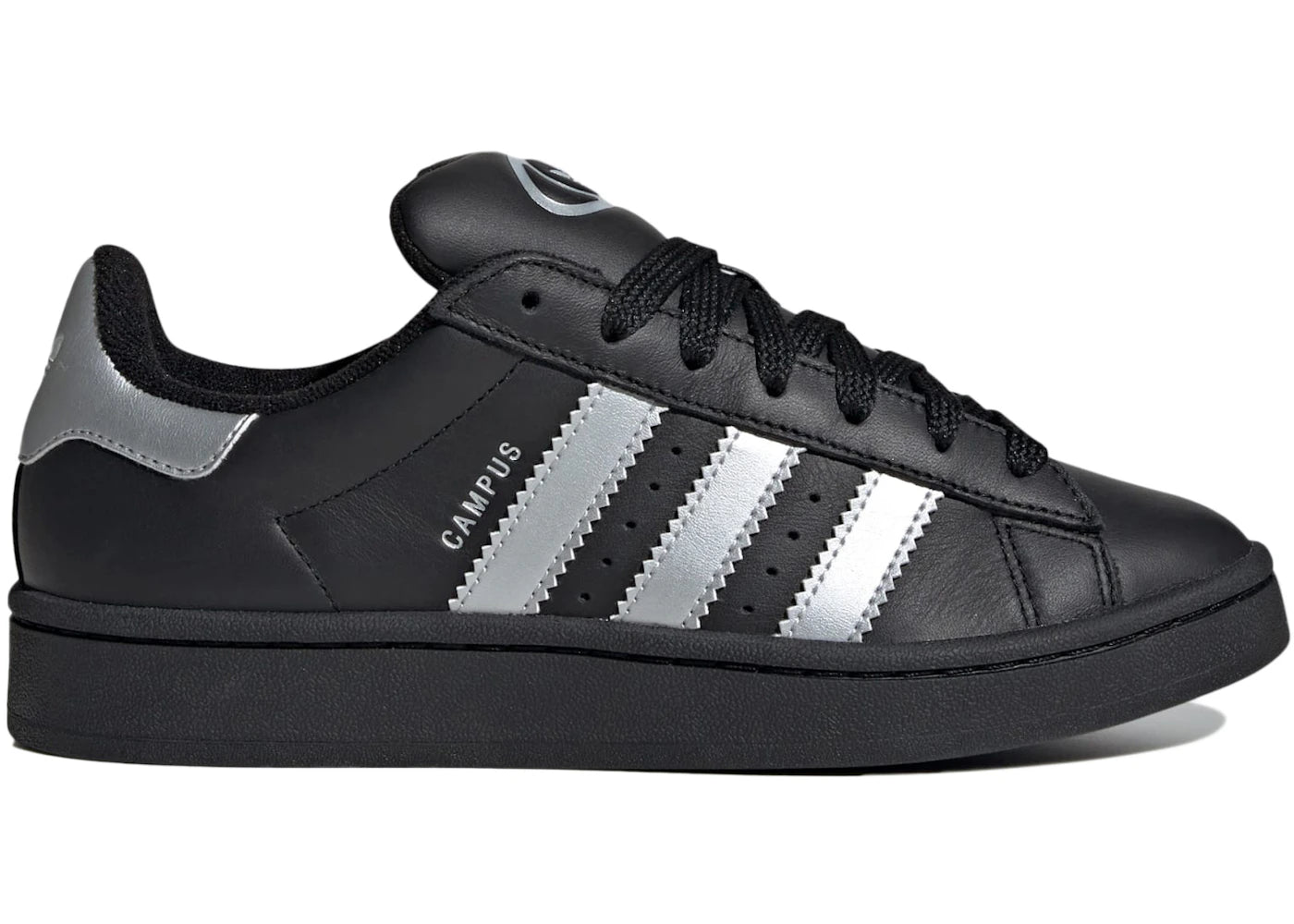 adidas Campus 00s-Core Black Silver Metallic (Women's)