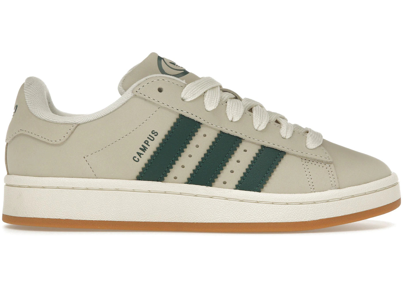 adidas Campus 00s-Cream White Collegiate Green