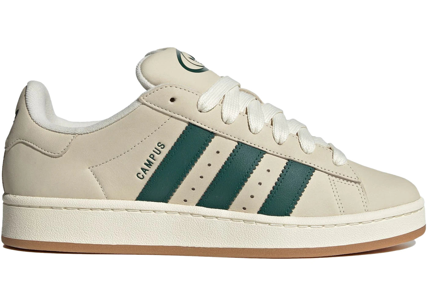 adidas Campus 00s-Cream White Collegiate Green