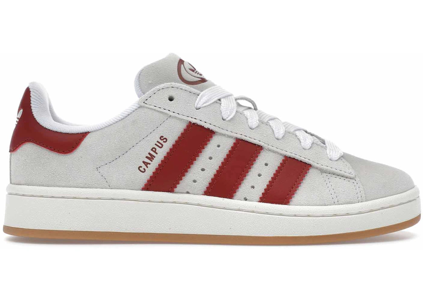 adidas Campus 00s-Crystal White Preloved Ruby (Women's)