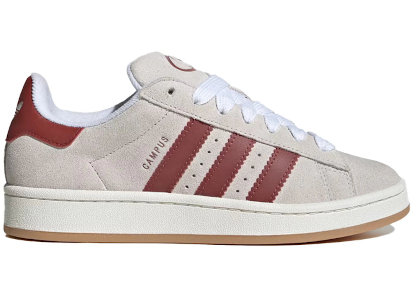 adidas Campus 00s-Crystal White Preloved Ruby (Women's)