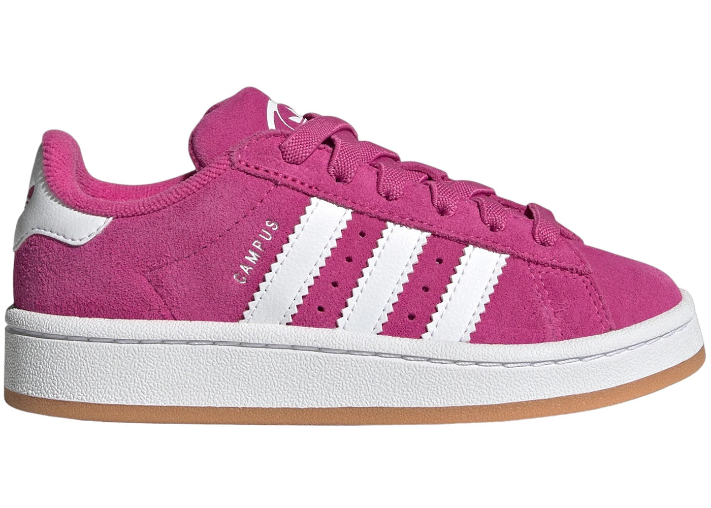adidas Campus 00s Laces-Semi Lucid Fuchsia Cloud White (PS)