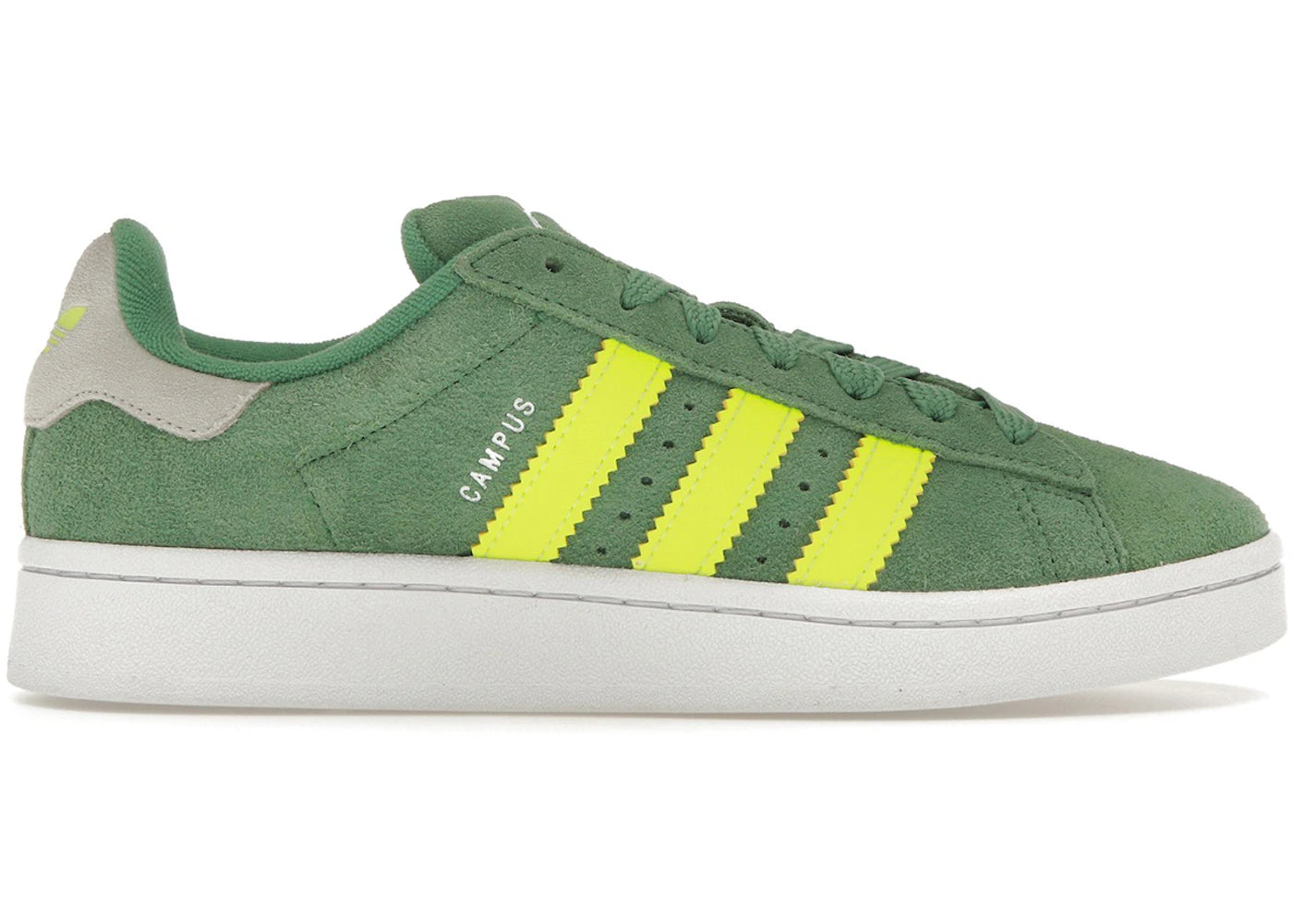 adidas Campus 00s-Preloved Green Solar Yellow (Kids)