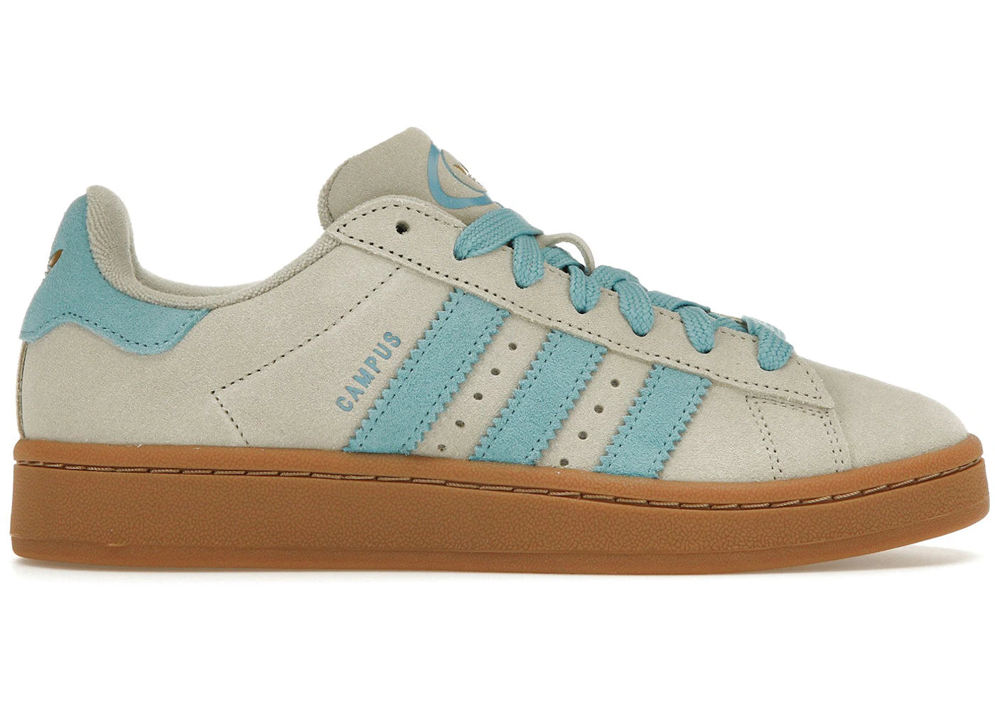 adidas Campus 00s-Putty Grey Preloved Blue (Women's)