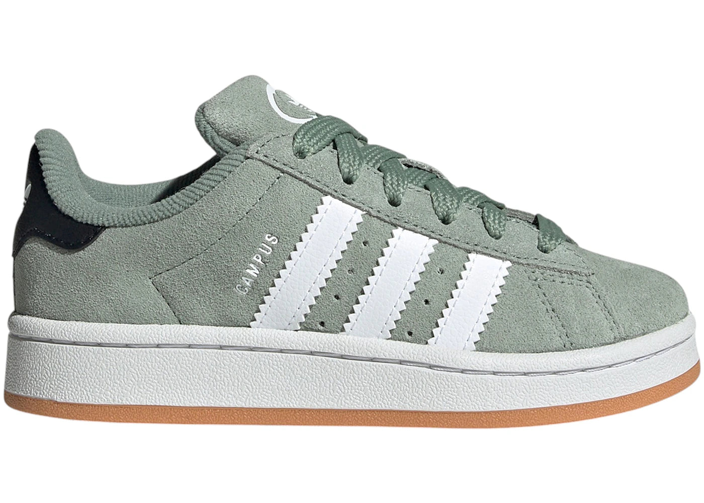 adidas Campus 00s-Silver Green Cloud White Gum (PS)