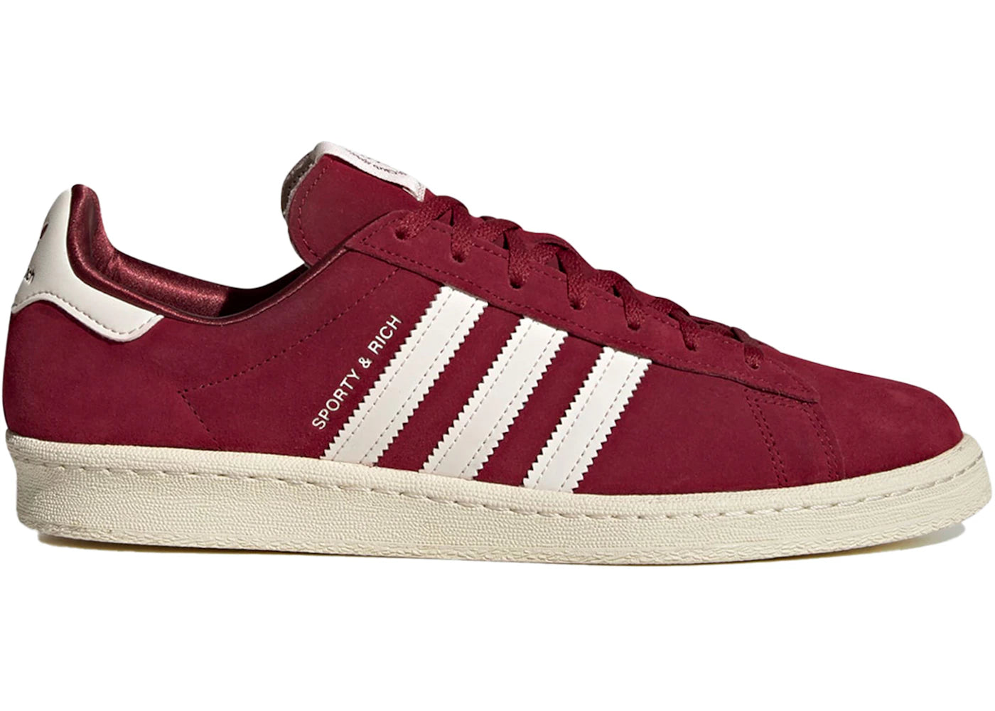 adidas Campus 80s-Sporty & Rich Merlot Cream