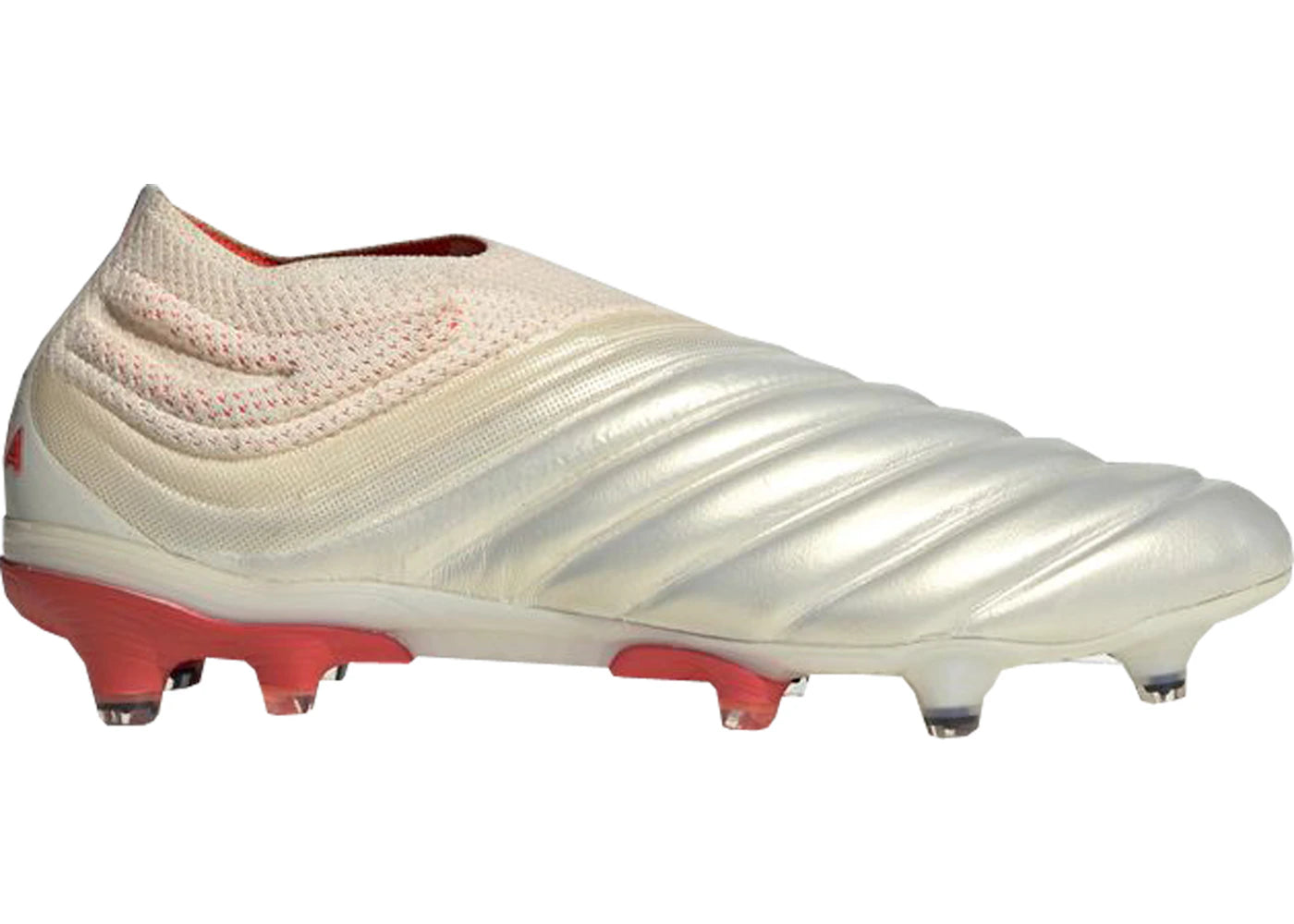 adidas Copa 19+ FG-Off White Solar Red