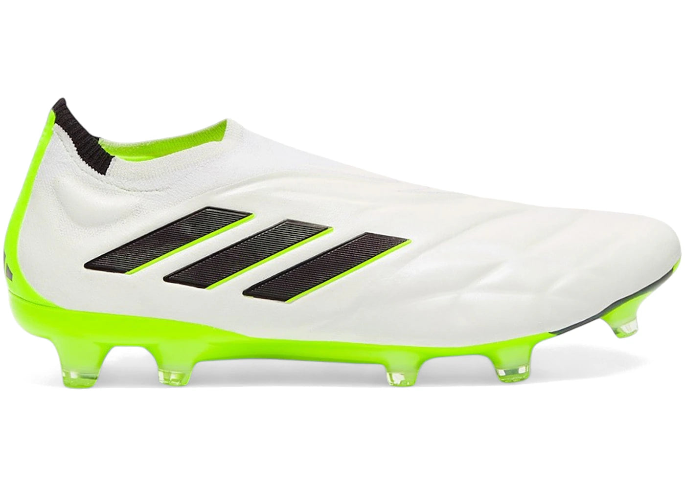 adidas Copa Pure II+ FG-Cloud White Core Black Lucid Lemon