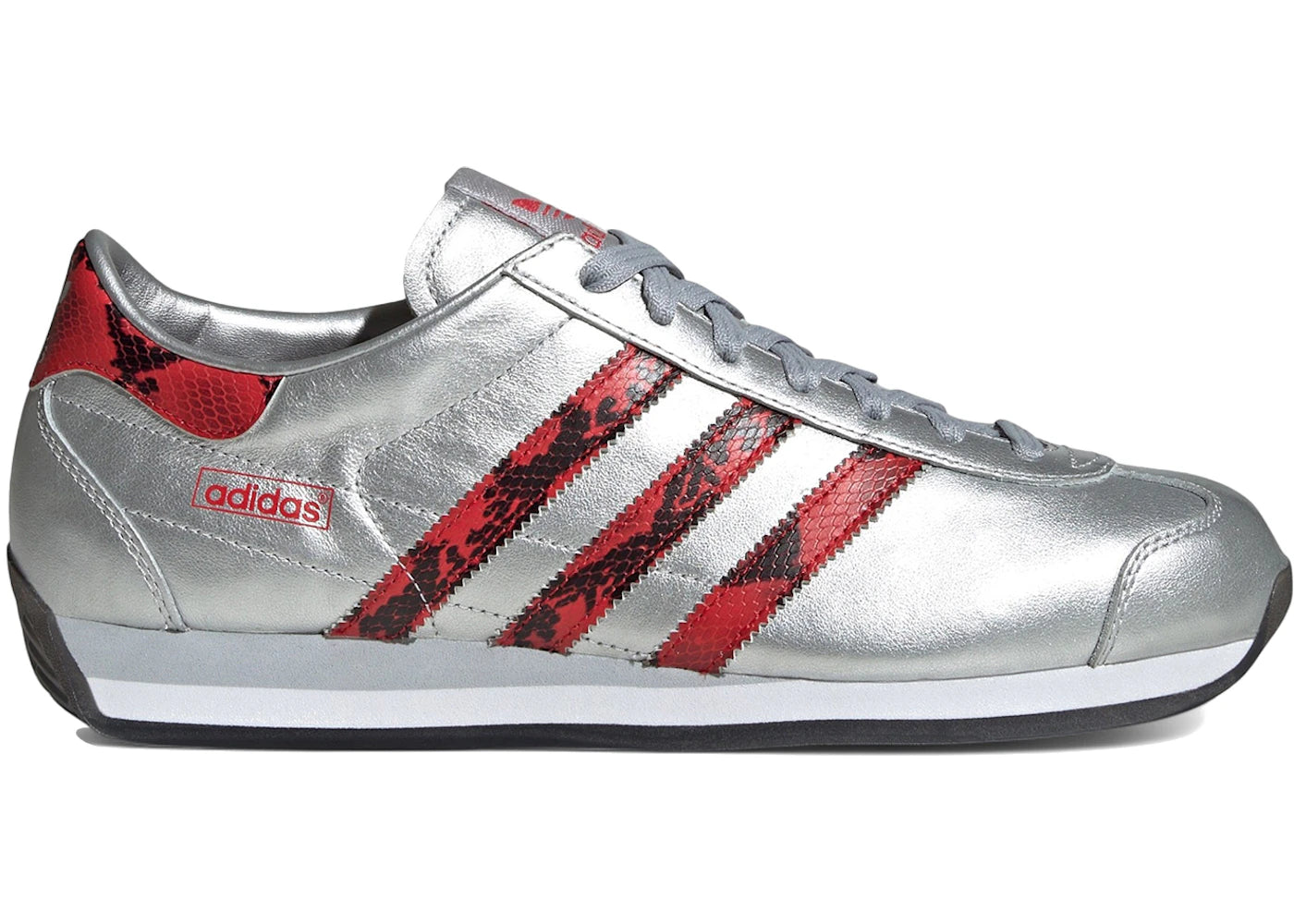 adidas Country Japan-Silver Metallic Better Scarlet Core Black