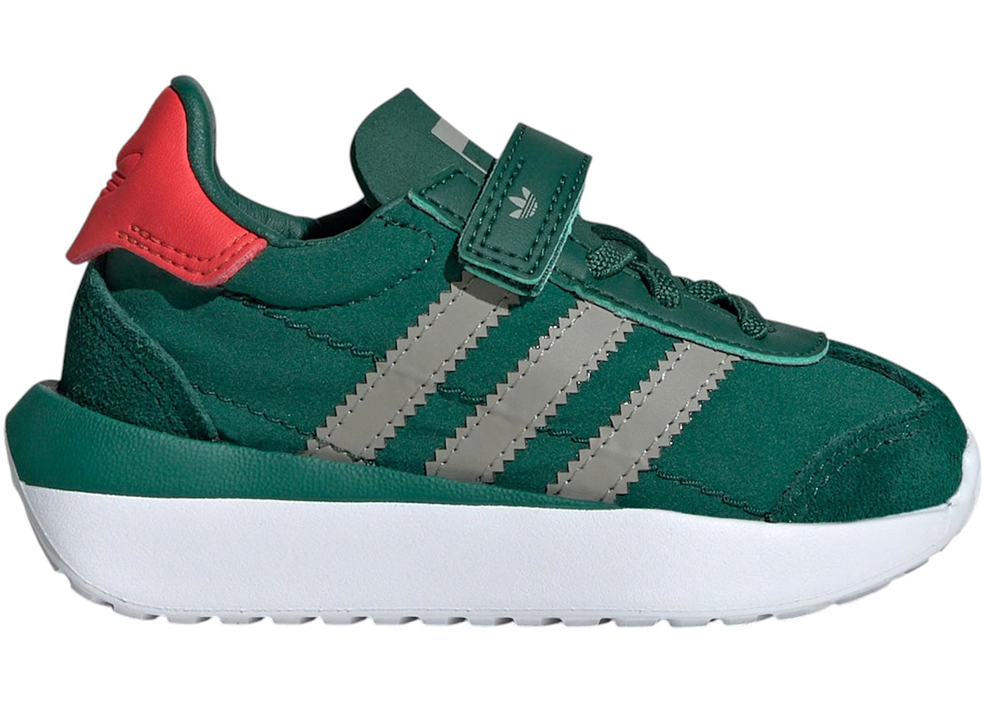adidas Country XLG-Collegiate Green Silver Pebble Bright Red (TD)