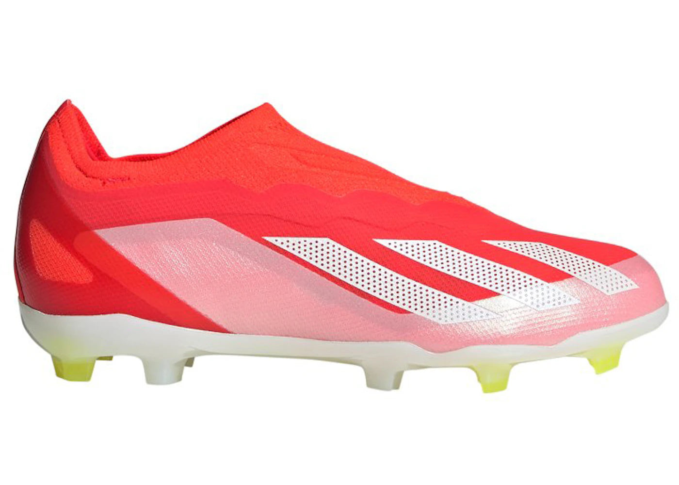 adidas Crazyfast Elite Laceless FG-Solar Red Cloud White Team Solar Yellow