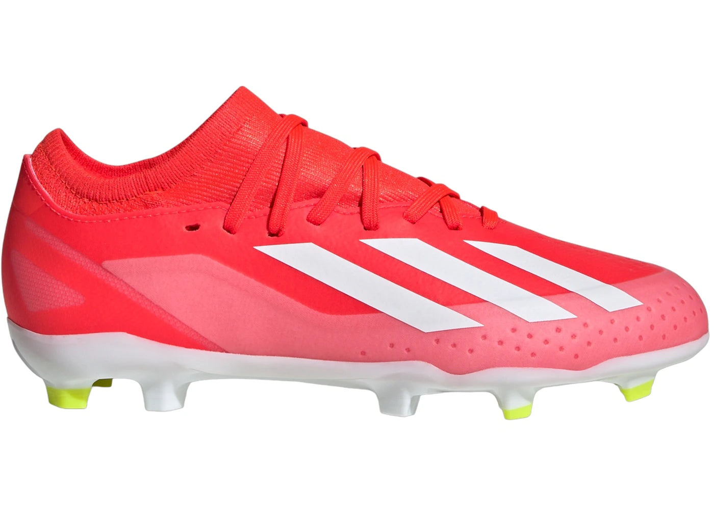 adidas Crazyfast League FG-Solar Red Cloud White Team Solar Yellow (GS)