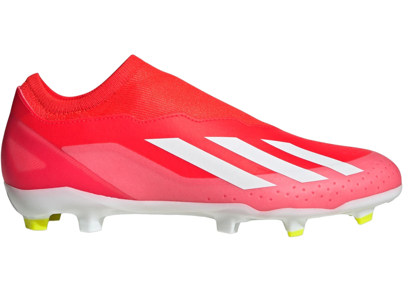 adidas Crazyfast League Laceless FG-Solar Red Cloud White Team Solar Yellow