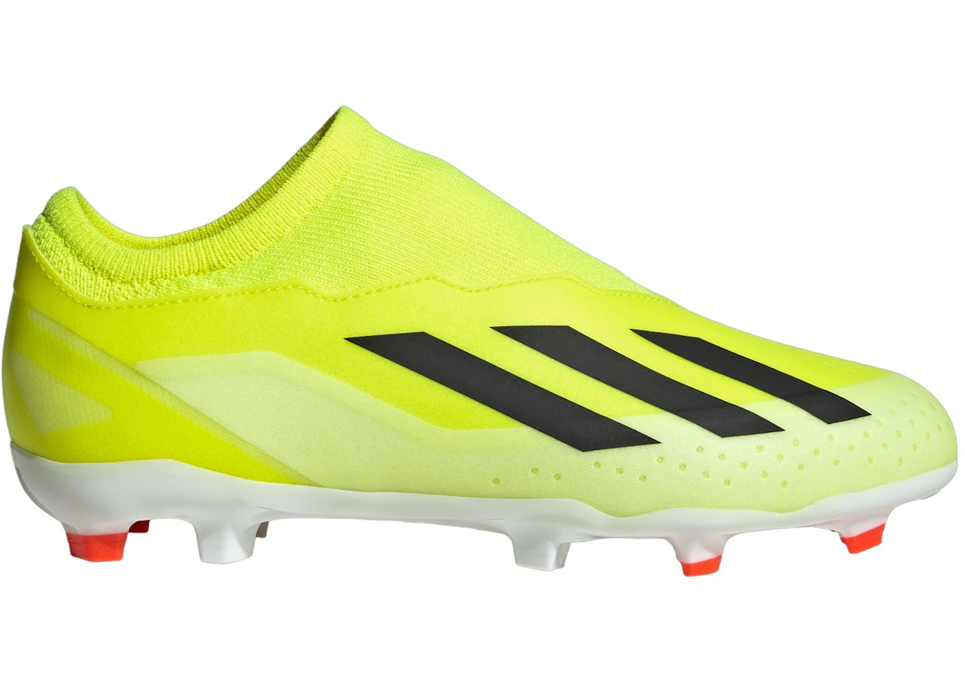 adidas Crazyfast League Laceless FG-Team Solar Yellow Core Black Cloud White (GS)