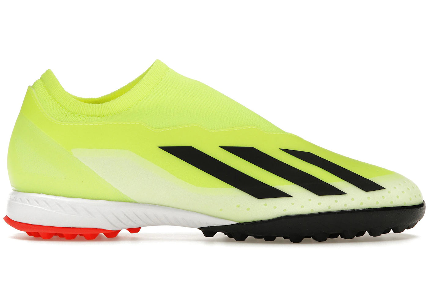 adidas Crazyfast League Laceless Turf-Team Solar Yellow Core Black Cloud White
