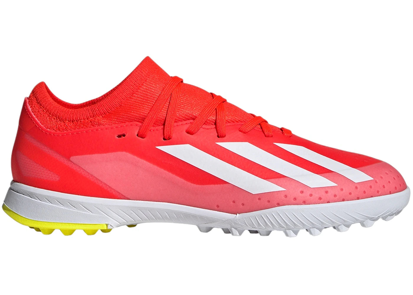adidas Crazyfast League Turf-Solar Red Cloud White Team Solar Yellow (GS)