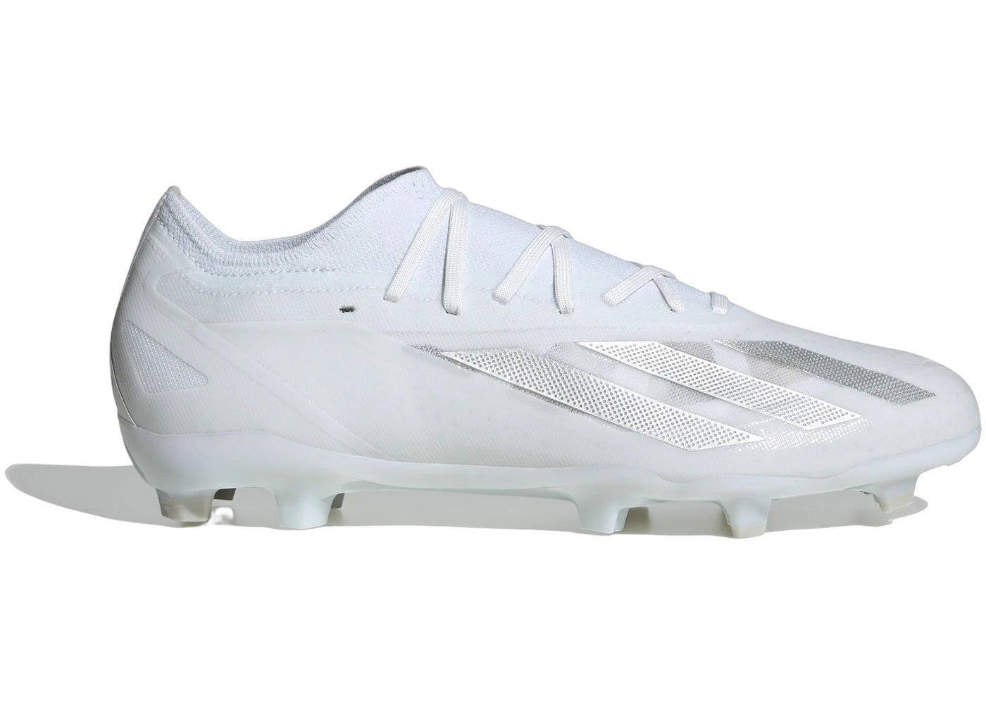 adidas Crazyfast Pro FG-Cloud White Silver Metallic