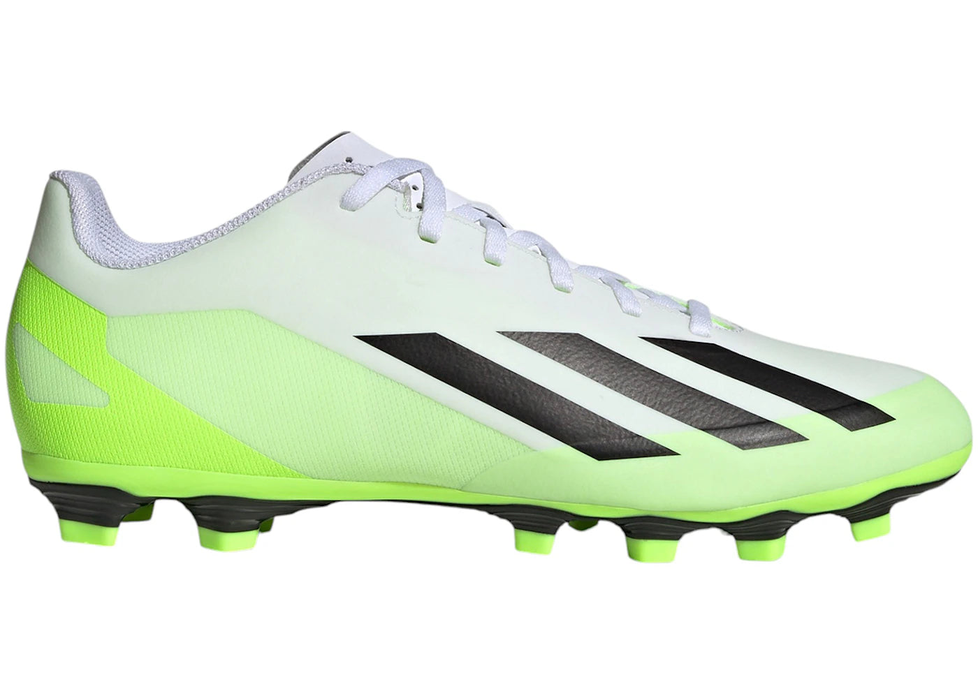 adidas X Crazyfast.4 FG-Cloud White Core Black Lucid Lemon