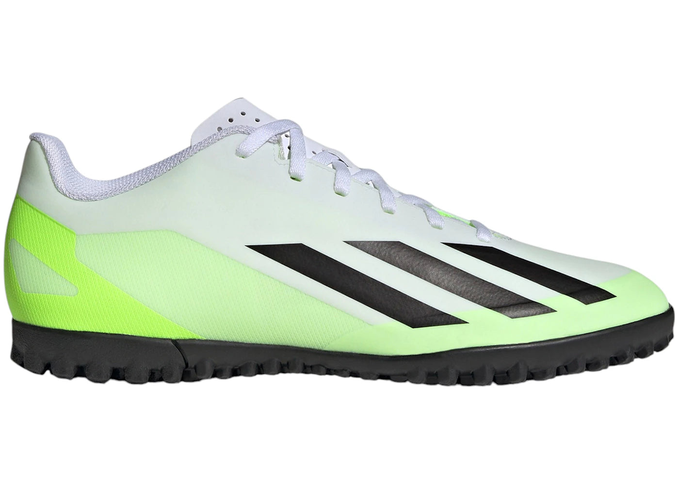 adidas X Crazyfast.4 Turf-Cloud White Core Black Lucid Lemon