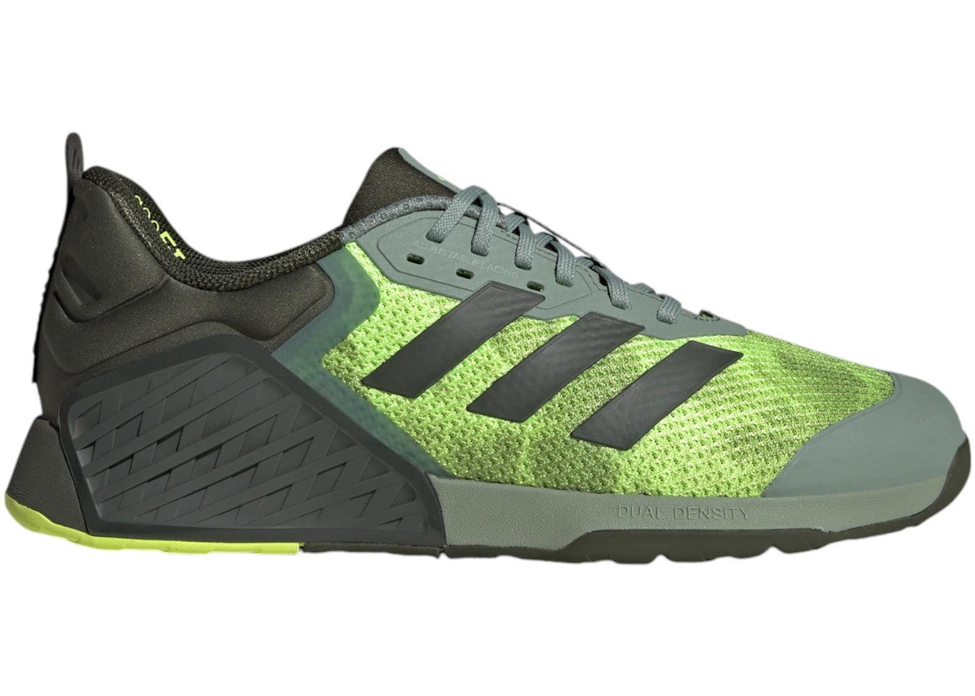 adidas Dropset 3 Strength-Silver Green Night Cargo Lucid Lemon