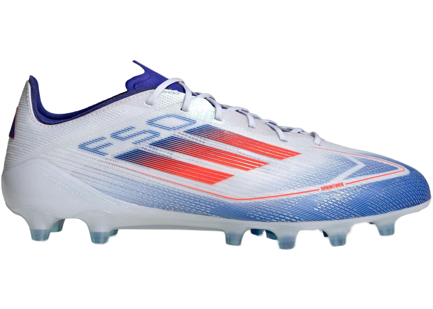adidas F50 Elite AG-Cloud White Solar Red Lucid Blue