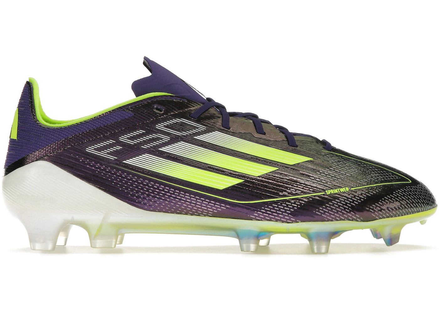 adidas F50 Elite Fast Reborn FG-Purple Lucid Lemon