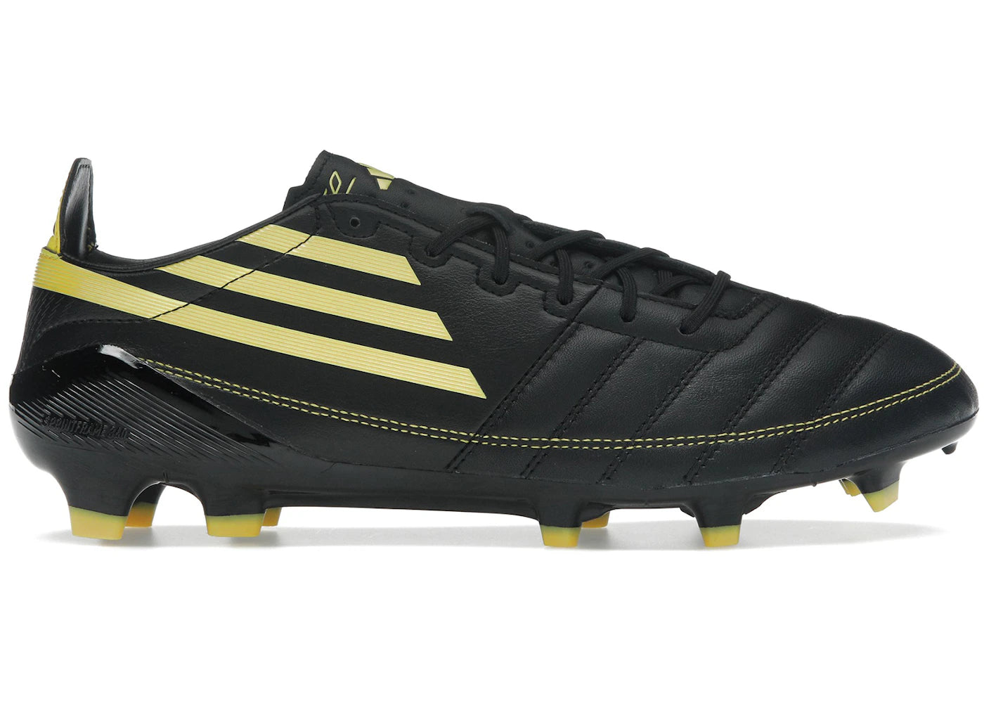 adidas F50 Elite Leather 2010 FG-Remake Pack Black Yellow