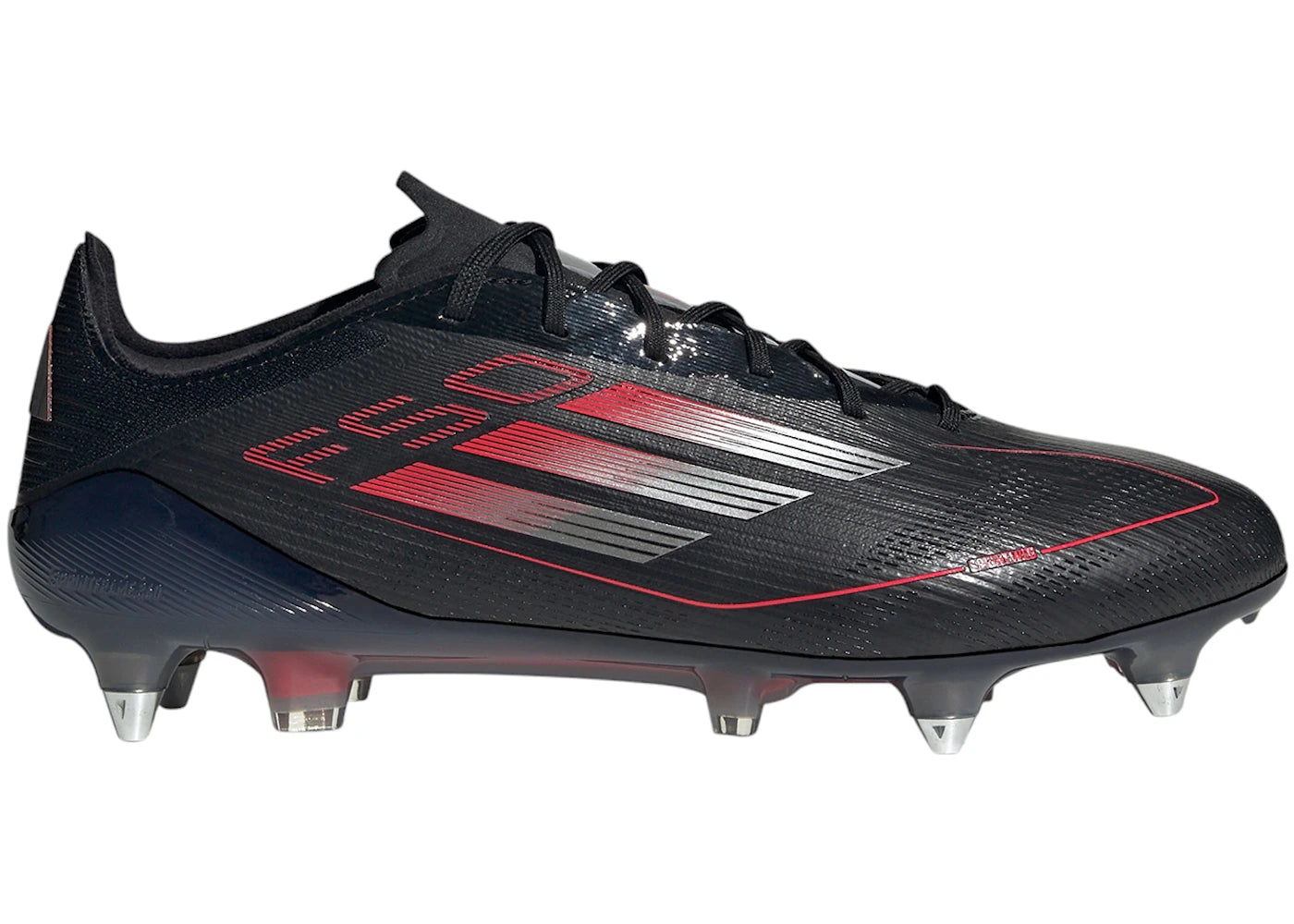 adidas F50 Elite SG-Core Black Iron Metallic Lucid Red