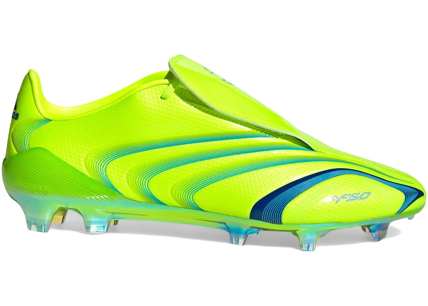 adidas F50 Elite Tunit FG Lucid Lemon Royal Blue - main view