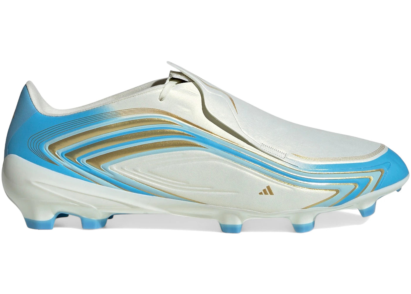 adidas F50 League FG Messi Ivory Semi Blue Burst - main view