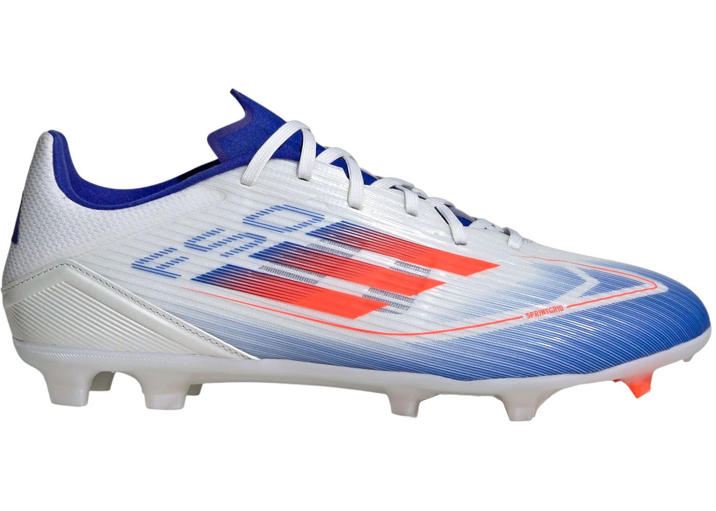 adidas F50 League Multi-Ground-Cloud White Solar Red Lucid Blue