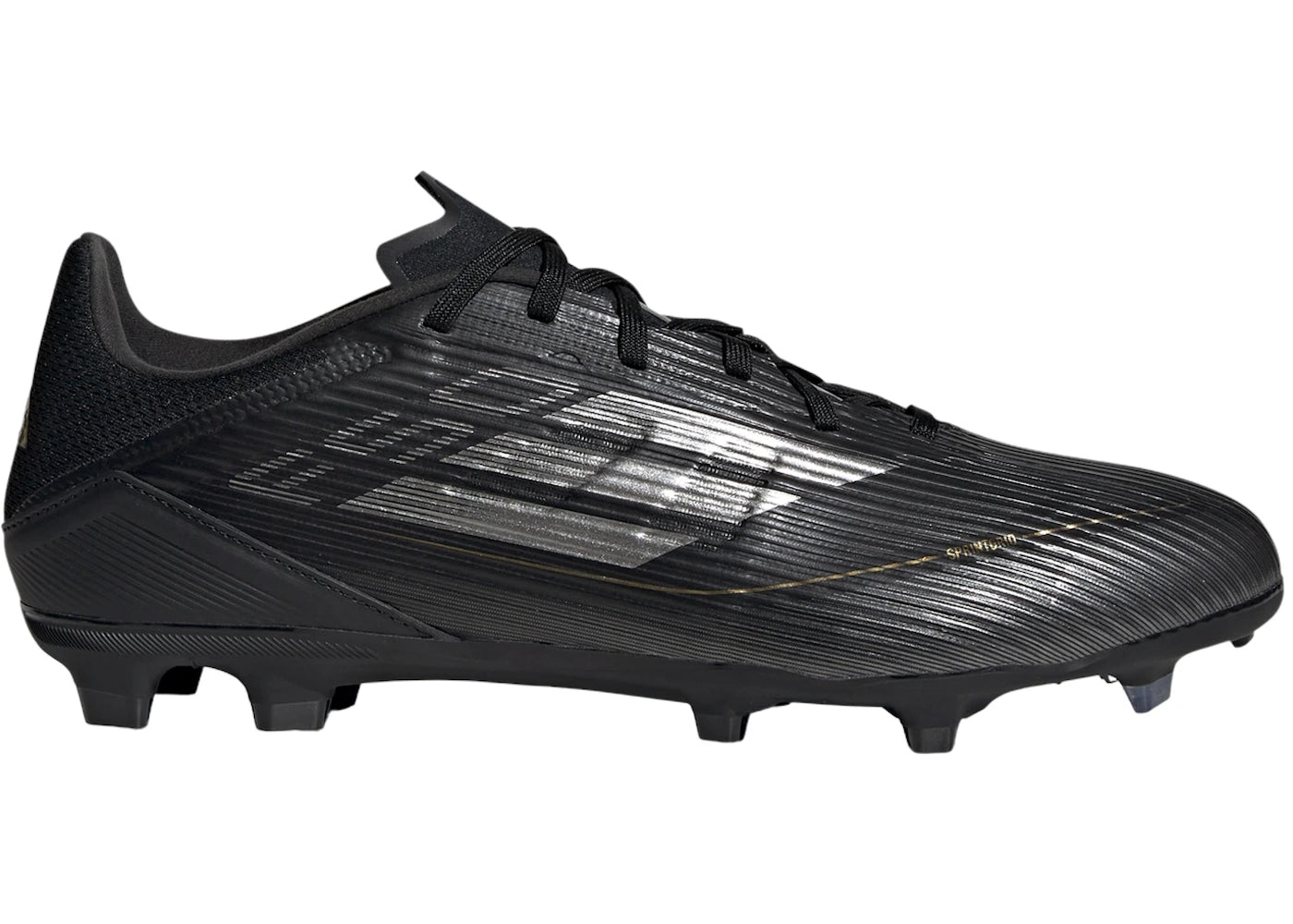 adidas F50 League Multi-Ground-Core Black Iron Metallic Gold Metallic