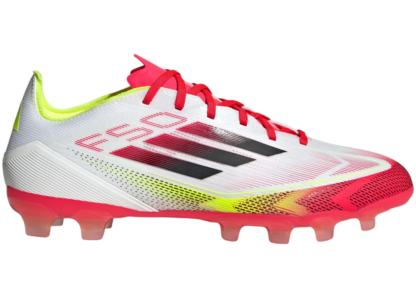 adidas F50 Pro MG-Cloud White Core Black Solar Yellow