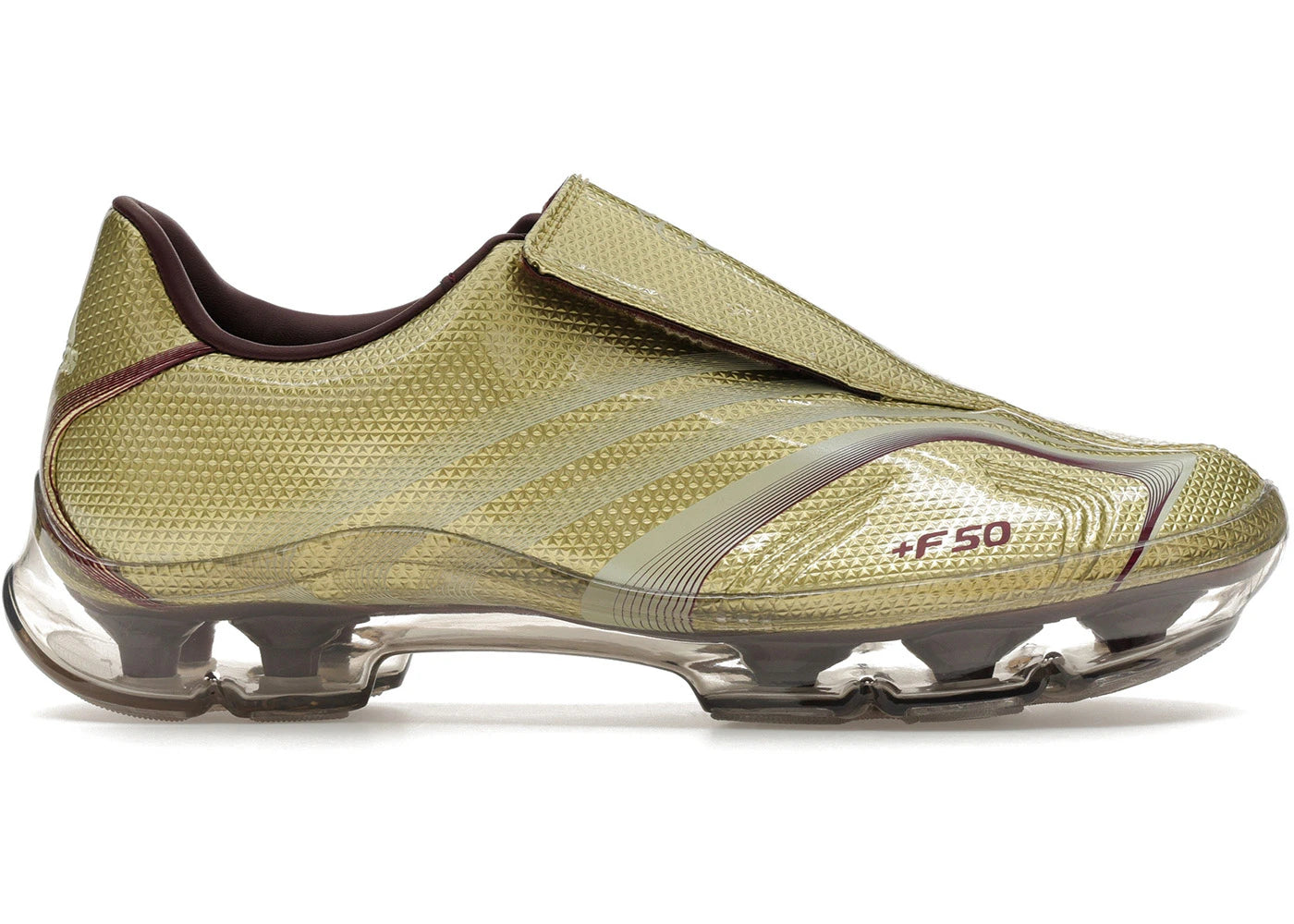 adidas F50 Walkable Gold Metallic Maroon - main view