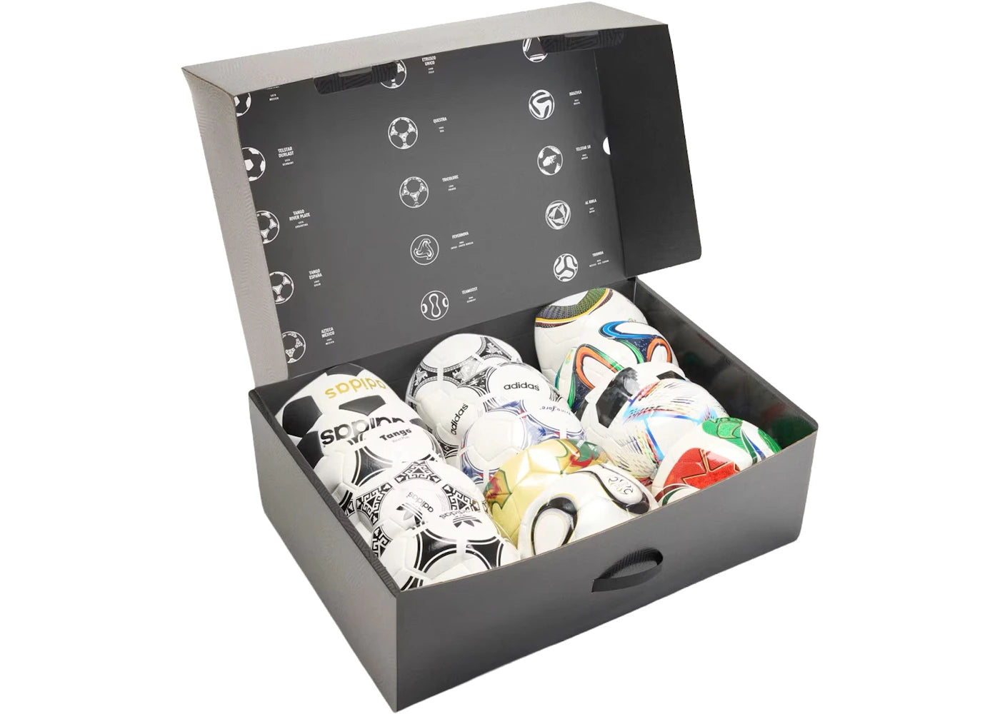 adidas FIFA World Cup Historical Club Ball Set - main view