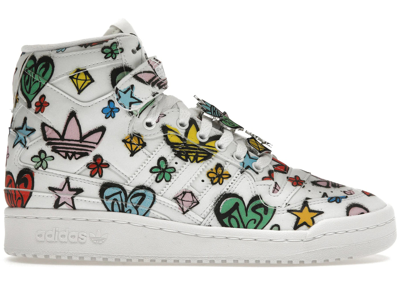 adidas Forum 84 Hi-Jeremy Scott Monogram Graffiti