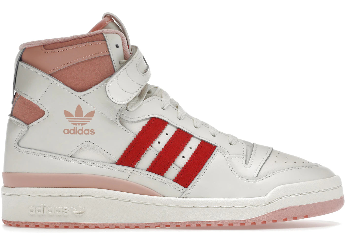 adidas Forum 84 Hi-Off Blanc Rose Rouge