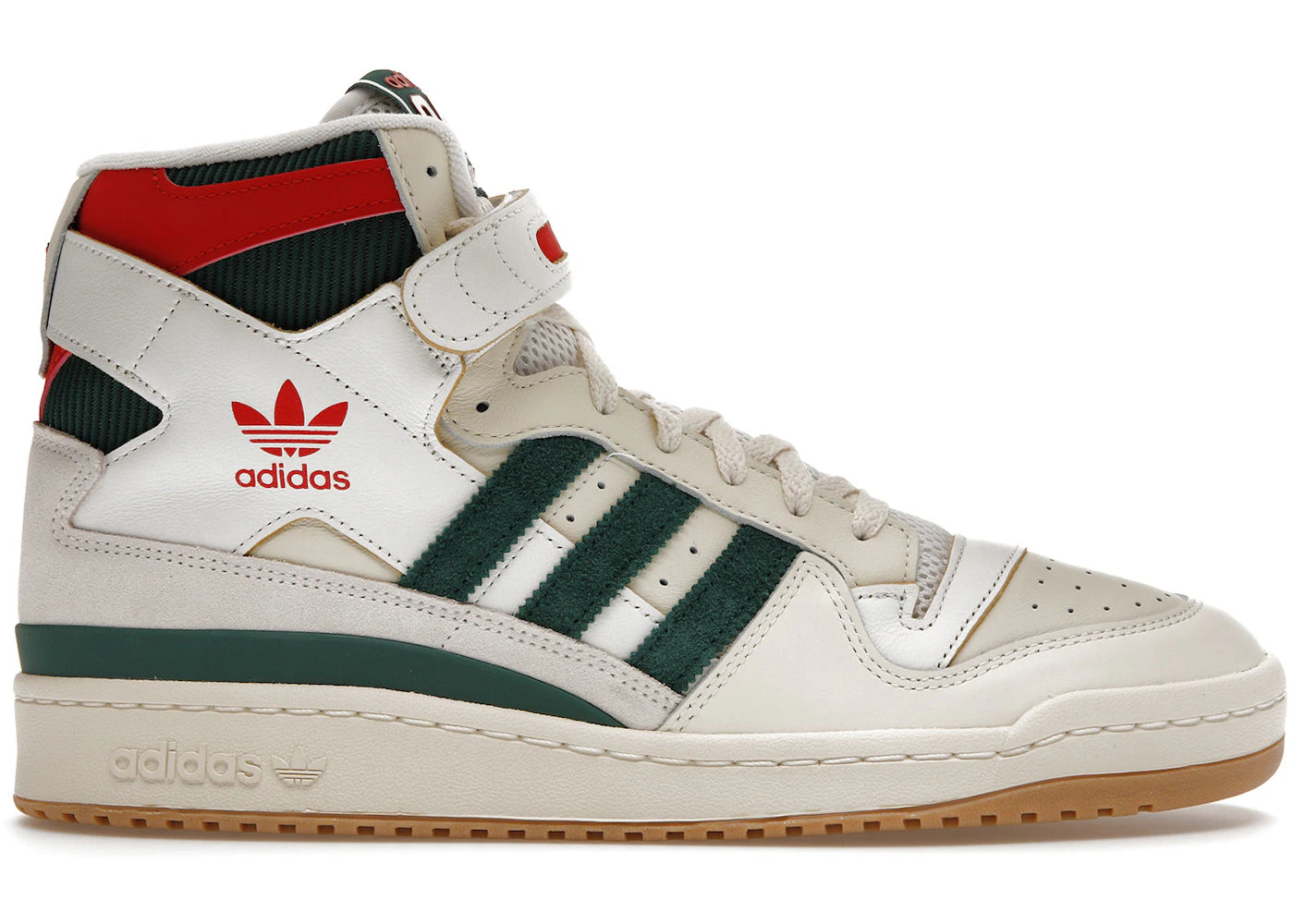 adidas Forum 84 High Collegiate Vert Rouge
