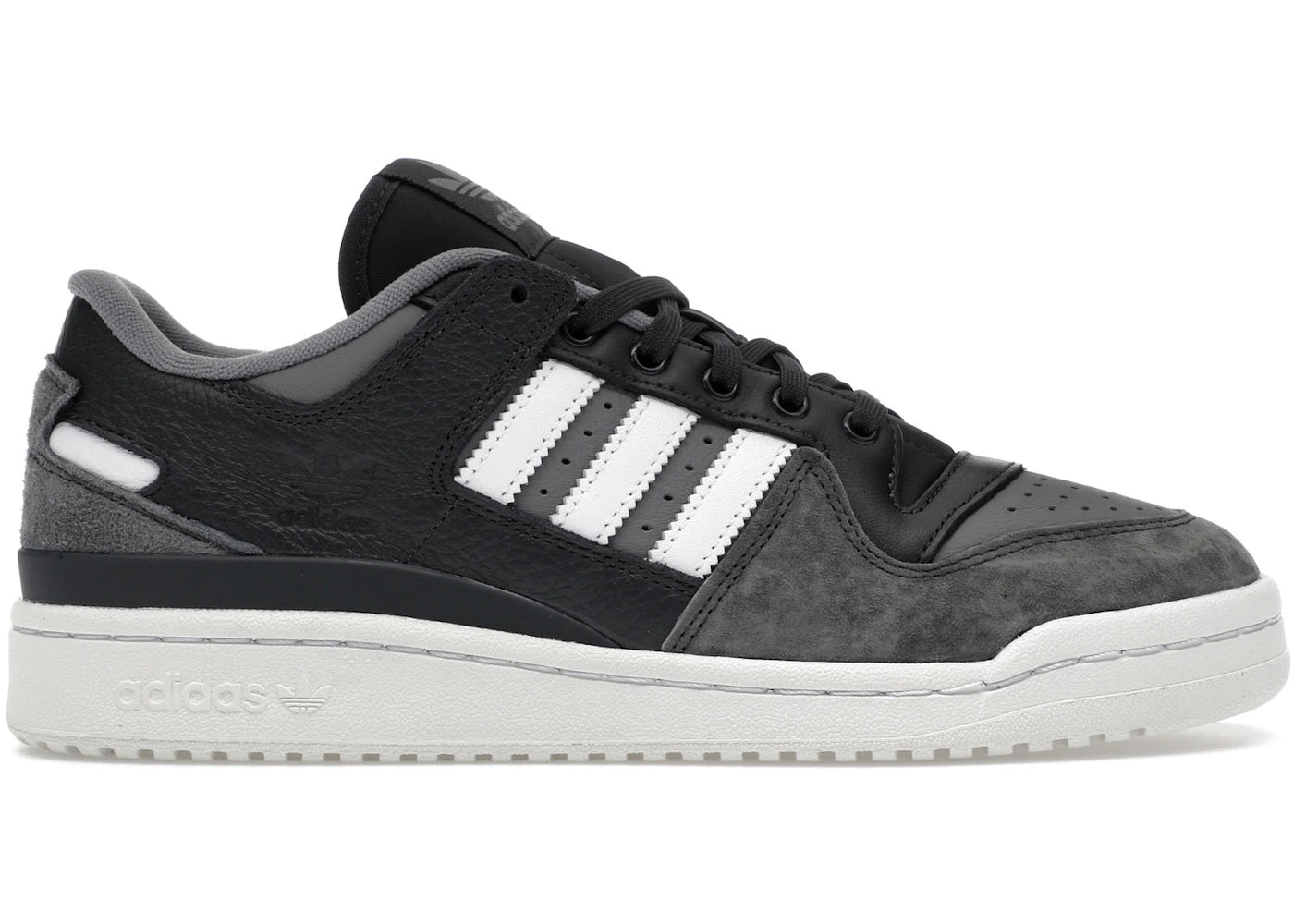 adidas Forum 84 Low ADV-Carbon Crystal White Grey Three