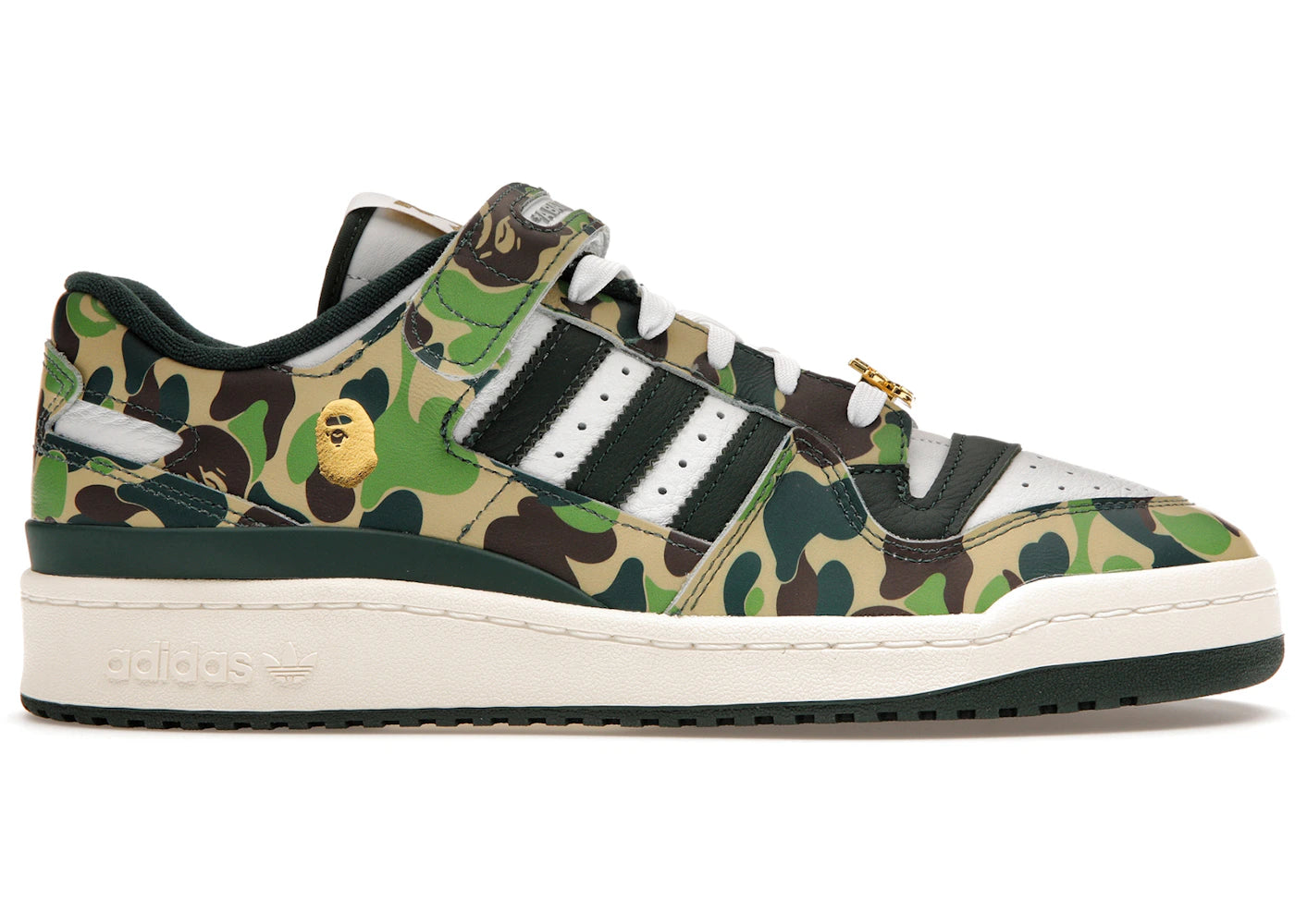 adidas Forum 84 Low-Bape 30e anniversaire camouflage vert