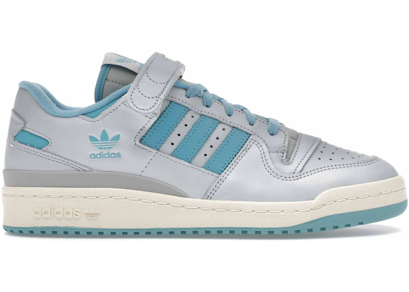 adidas Forum 84 Low-Silver Metallic Preloved Blue Grey Two