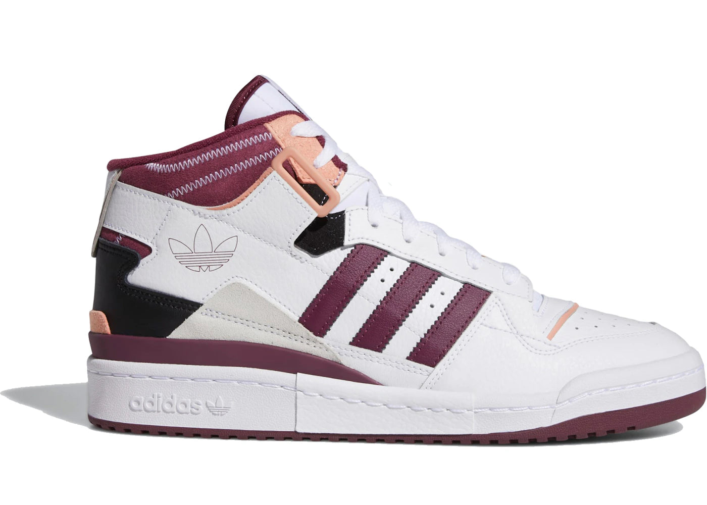 adidas Forum Exhibit High-White Crimson Blush