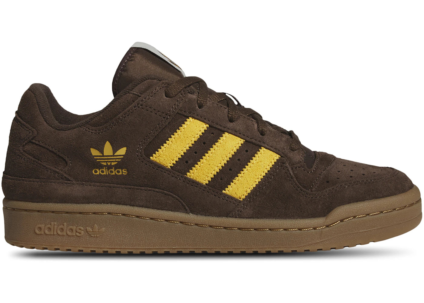 adidas Forum Low CL-Brown Jaune d'occasion